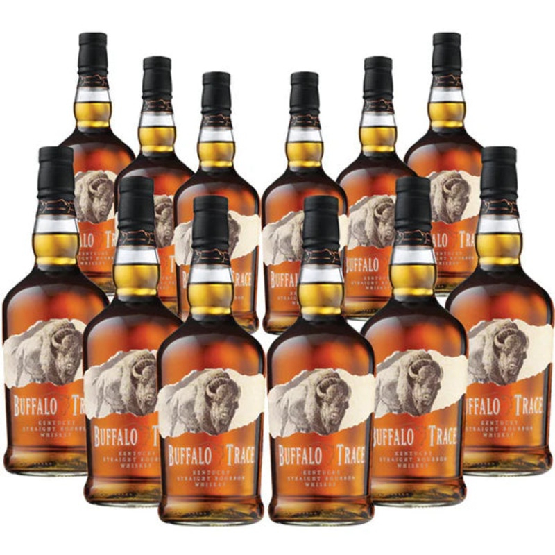 Buffalo Trace 375ml Kentucky Straight Bourbon Whiskey – 12 Bottle Bundle