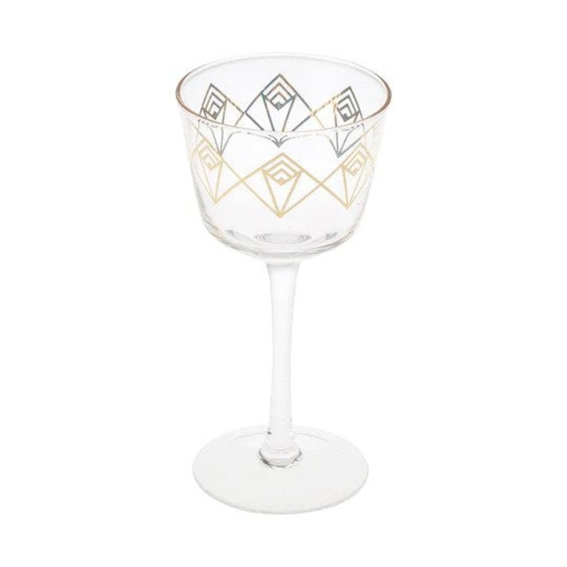 Gold Dream Deco Coupe Glass|Single|Set of Four