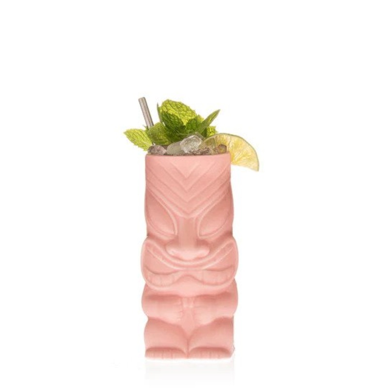Pink Tiki Mug