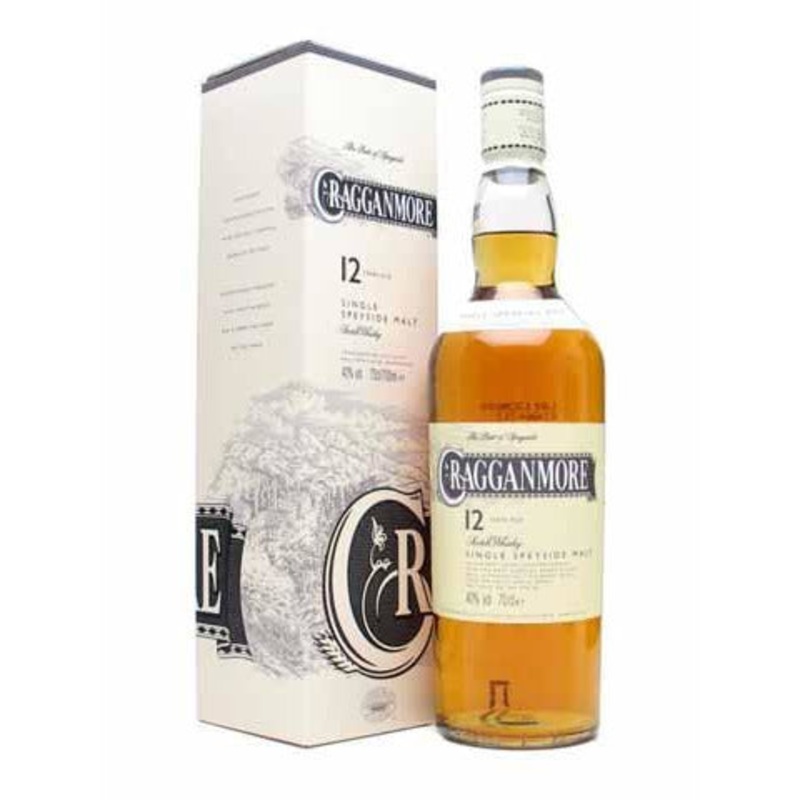 Cragganmore Malt, 12 r, 40%, 70 cl.
12 Years old