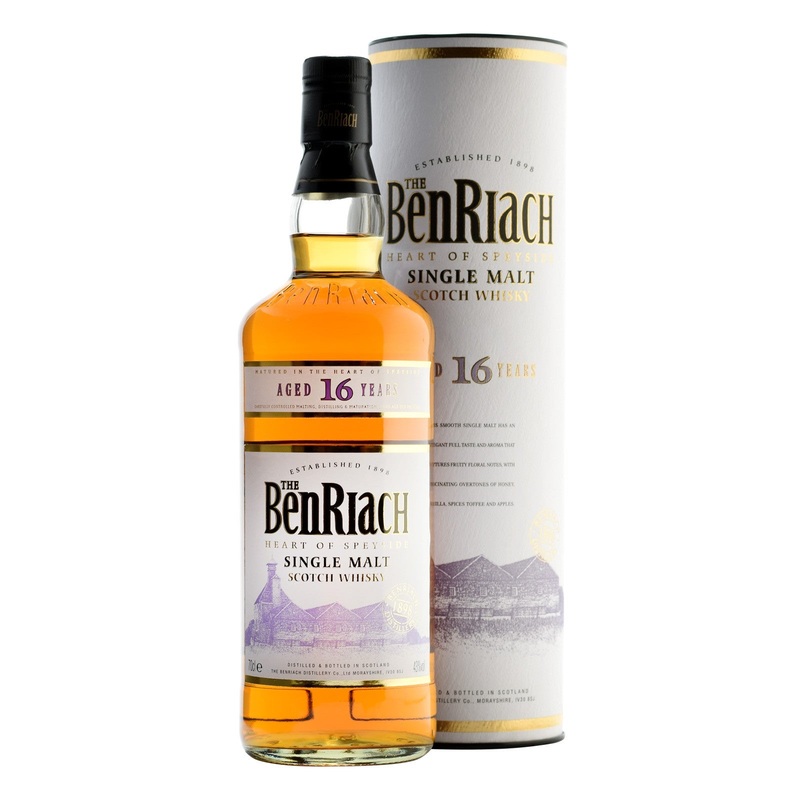 Benriach 16 Years, 43%, 70 cl., Single Malt