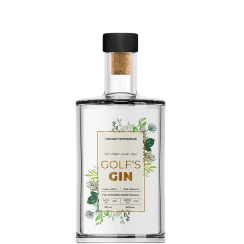 Golf’s Gin, 42%, 50 cl, Batch 4