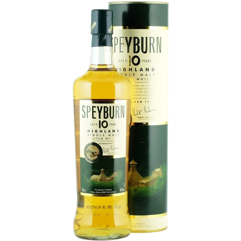 Speyburn 10 Years,, 40%, 70 Cl.
Highland Single Malt