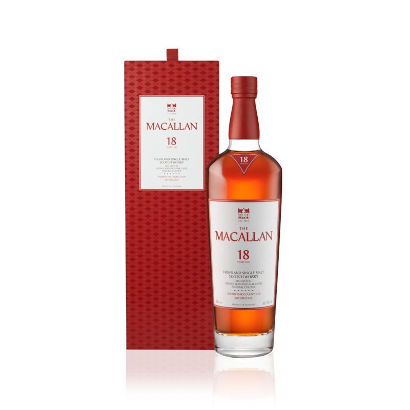 The Macallan 18 Years Old Sherry Oak, 2025 release