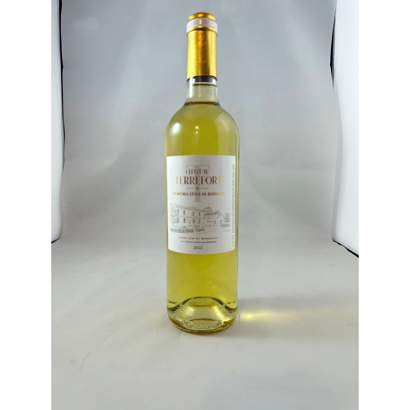 2023 Ch. Terrefort, 1. Ctes de Bordeaux Blanc, 70 cl.