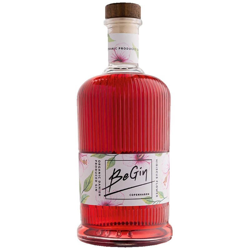 BeGin, Hibiscus Flower, Dansk kologisk Gin, 40% 50 cl.