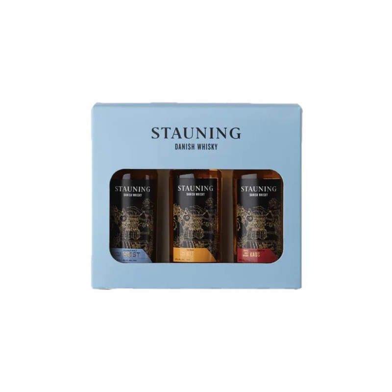 Stauning Tasting Box – Hst/Rye/KAOS
3 x 5 cl.