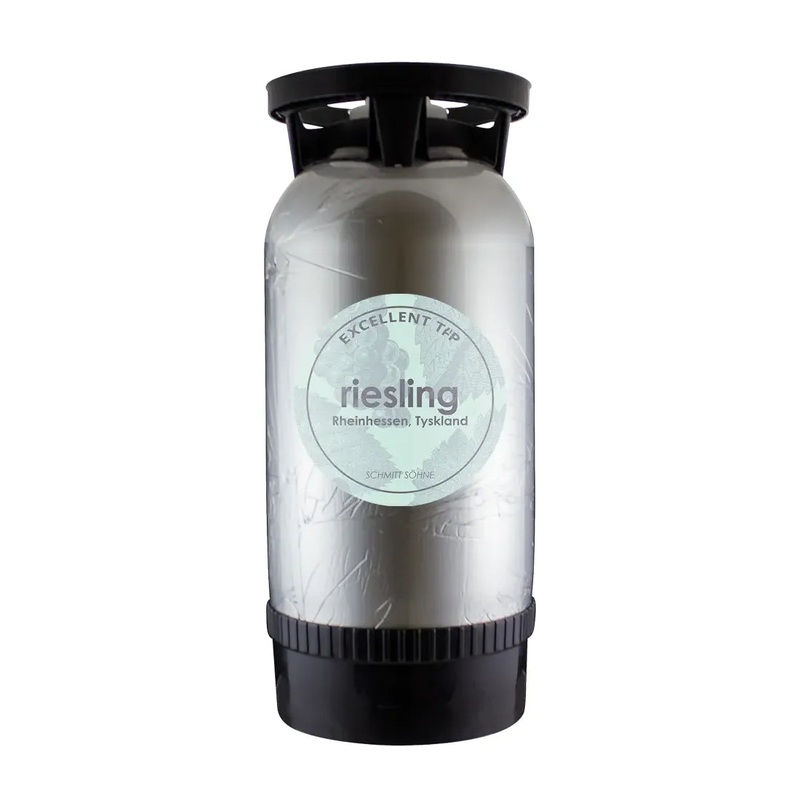 Schmitt Shne Riesling  Tysk kvalitet i srklasse, fst. 20 ltr KeyKeg