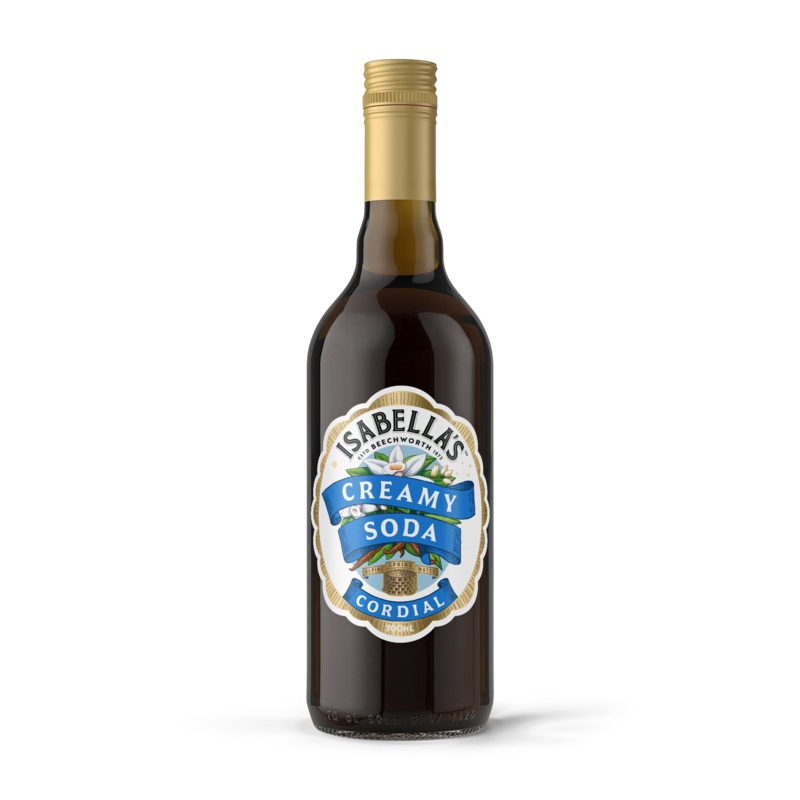 Creamy Soda Cordial|Single Bottle|3 Pack|6 Pack|12 Pack