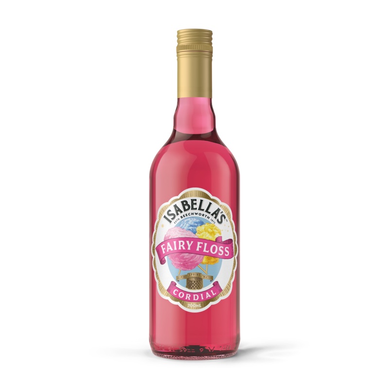 Fairy Floss Cordial|Single Bottle|3 Pack|6 Pack|12 Pack