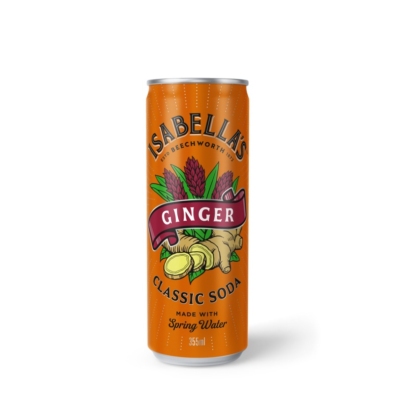 Ginger Classic Soda|4 Pack|12 Pack|24 Pack|Single Can