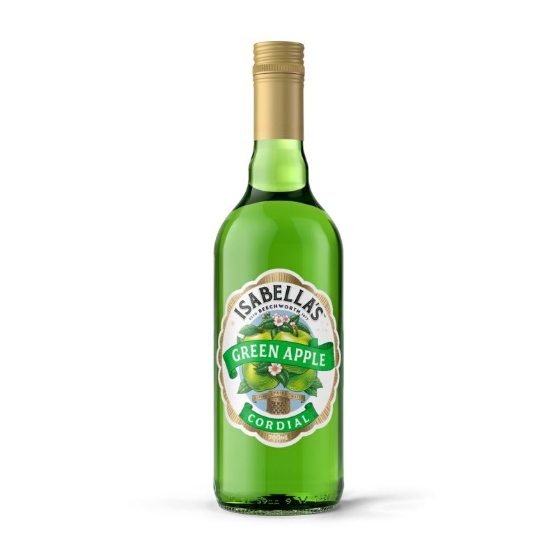 Green Apple Cordial|Single Bottle|3 Pack|6 Pack|12 Pack