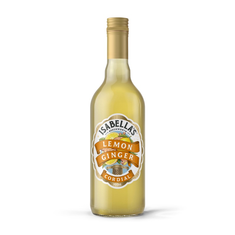 Lemon Ginger Cordial|Single Bottle|3 Pack|6 Pack|12 Pack
