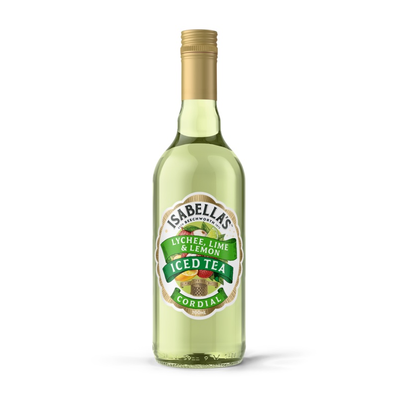 Lychee, Lime and Lemon Iced Tea Cordial