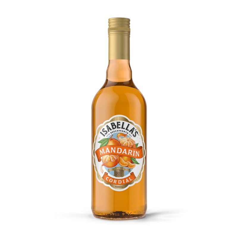 Mandarin Cordial|Single Bottle|3 Pack|6 Pack|12 Pack