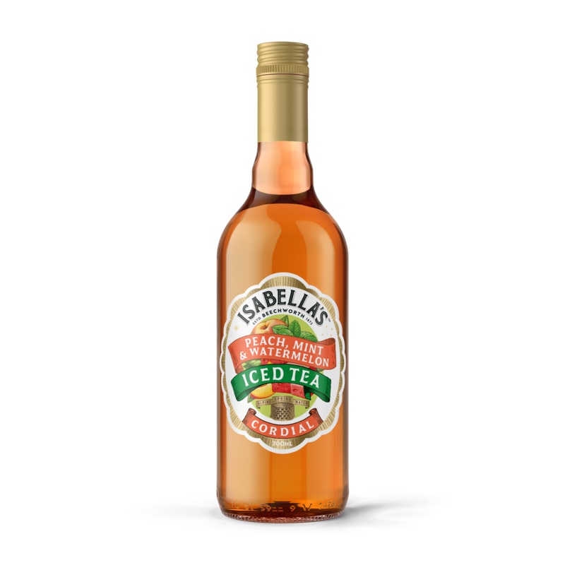 Peach, Mint & Watermelon Iced Tea Cordial