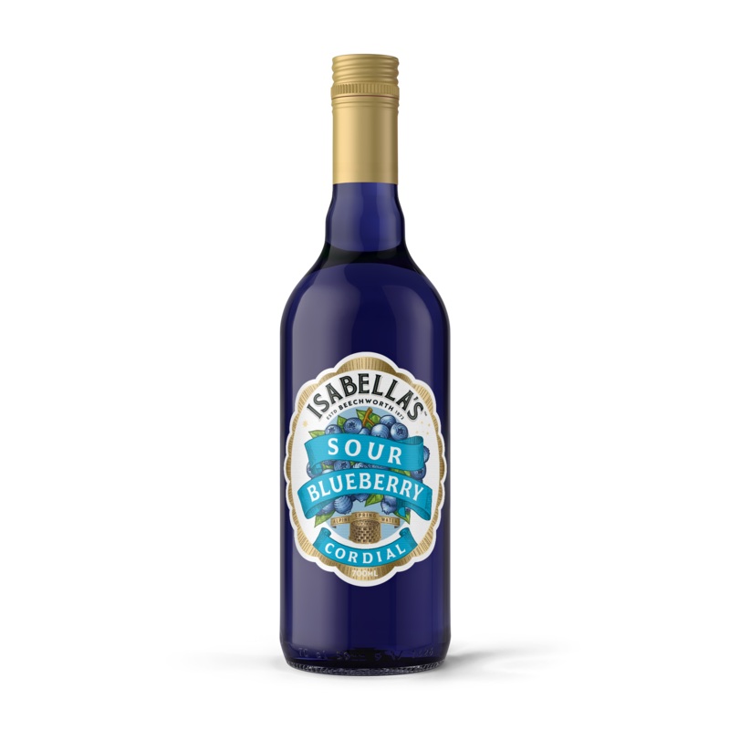 Sour Blueberry Cordial|Single Bottle|3 Pack|6 Pack|12 Pack