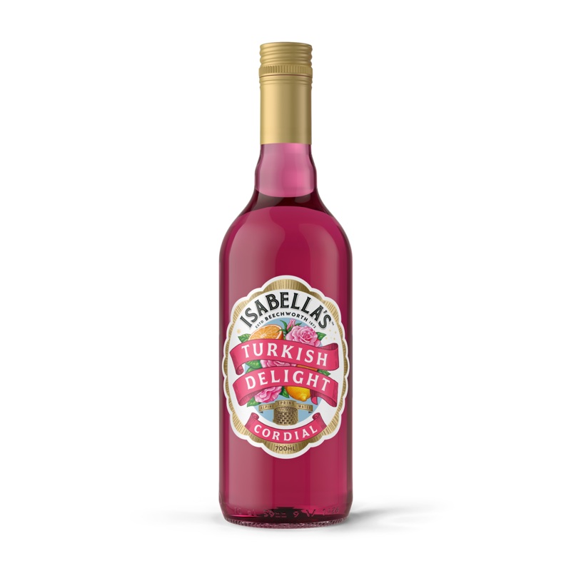 Turkish Delight Cordial|Single Bottle|3 Pack|6 Pack|12 Pack