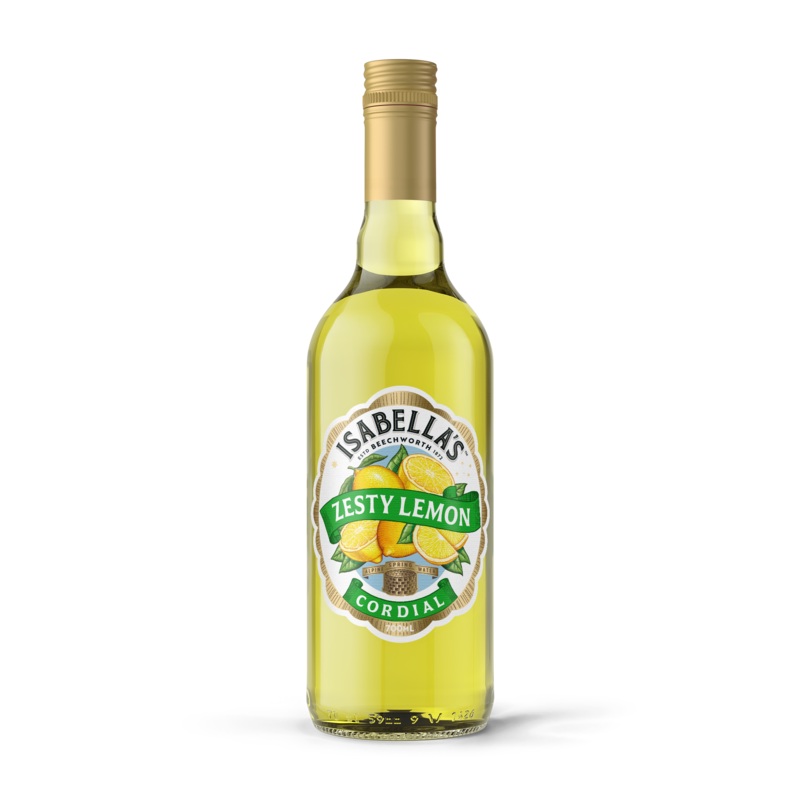 Zesty Lemon Cordial|Single Bottle|3 Pack|6 Pack|12 Pack