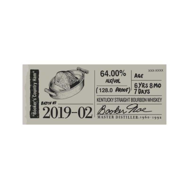 Booker’s Bourbon 2019-02 Booker’s Country Ham
