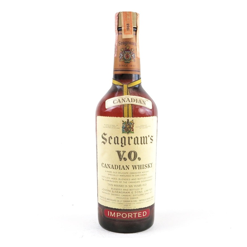 1968 Seagram’s V.O Canadian Whisky
