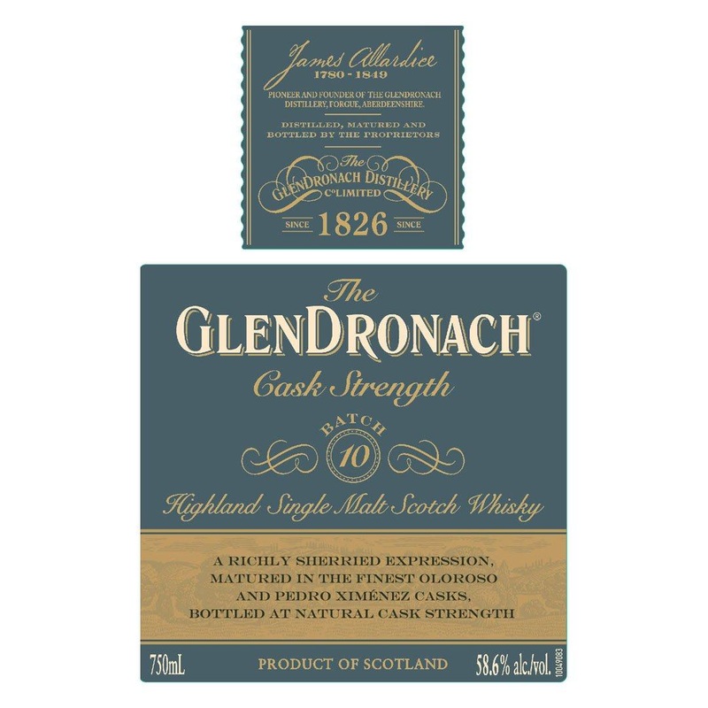 Glendronach Batch 10 Cask Strength