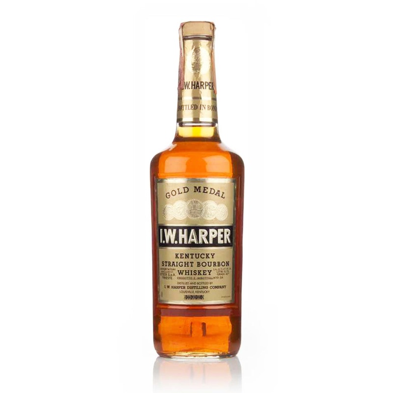 Gold Medal I.W Harper 1970s 86 Proof Kentucky Straight Bourbon