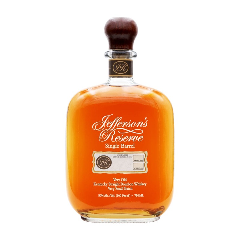 Jefferson’s Reserve Single Barrel Selected by San Diego Barrel Boys