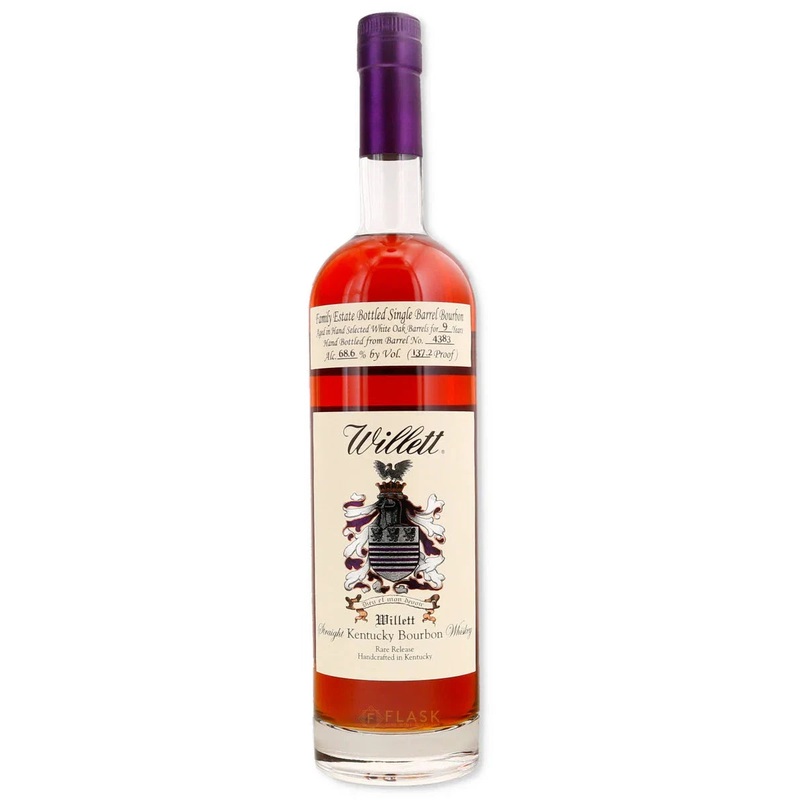 Willett Family Estate Bottled Single Barrel Bourbon 9 Year 137.2 Proof November Rain