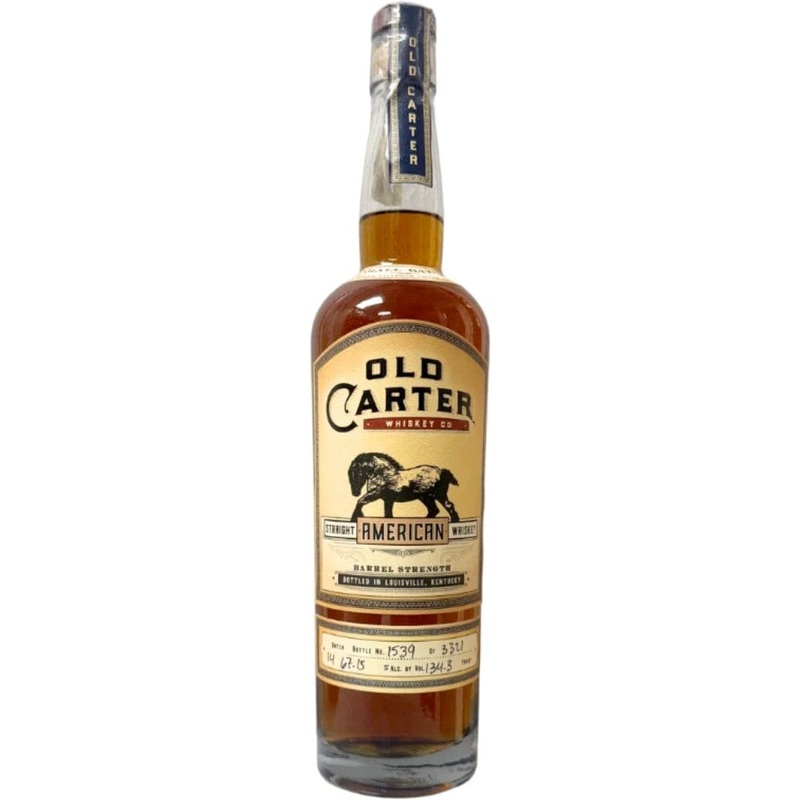 Old Carter Straight American Whiskey Small Batch 14 2025 Release
