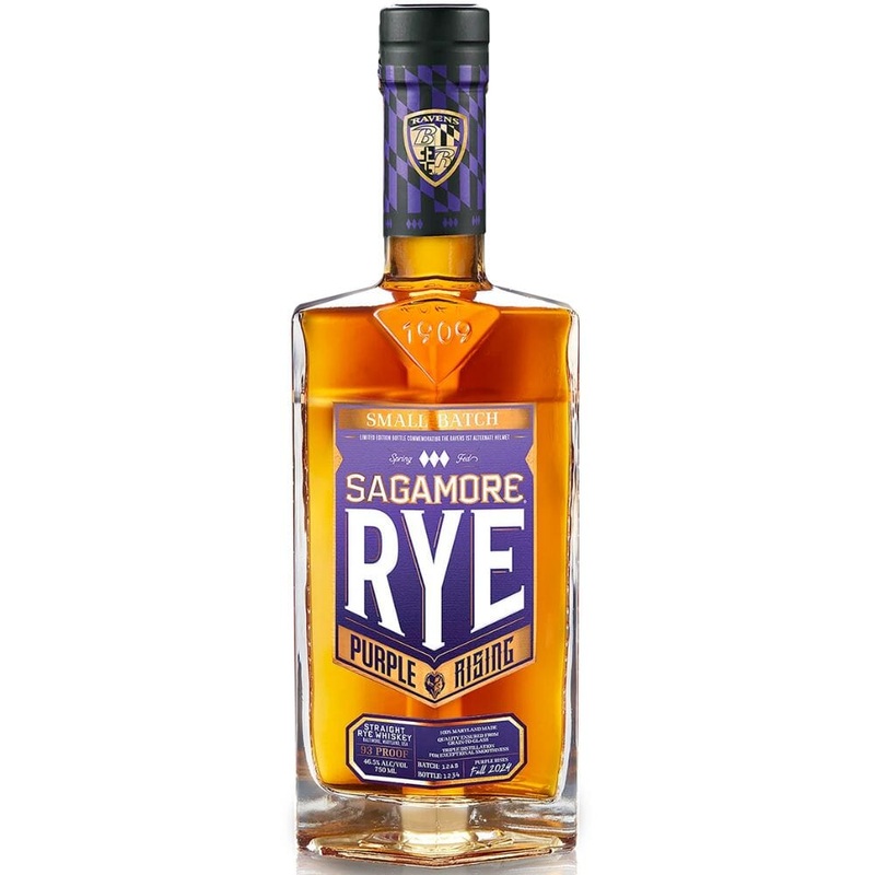 Sagamore Rye Baltimore Ravens Purple Rising 2024 Limited Edition