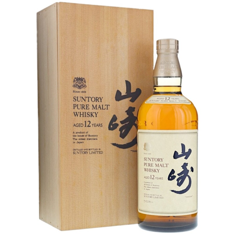 Suntory Yamazaki 12 Year Old Lion’s Crest with Wooden Box