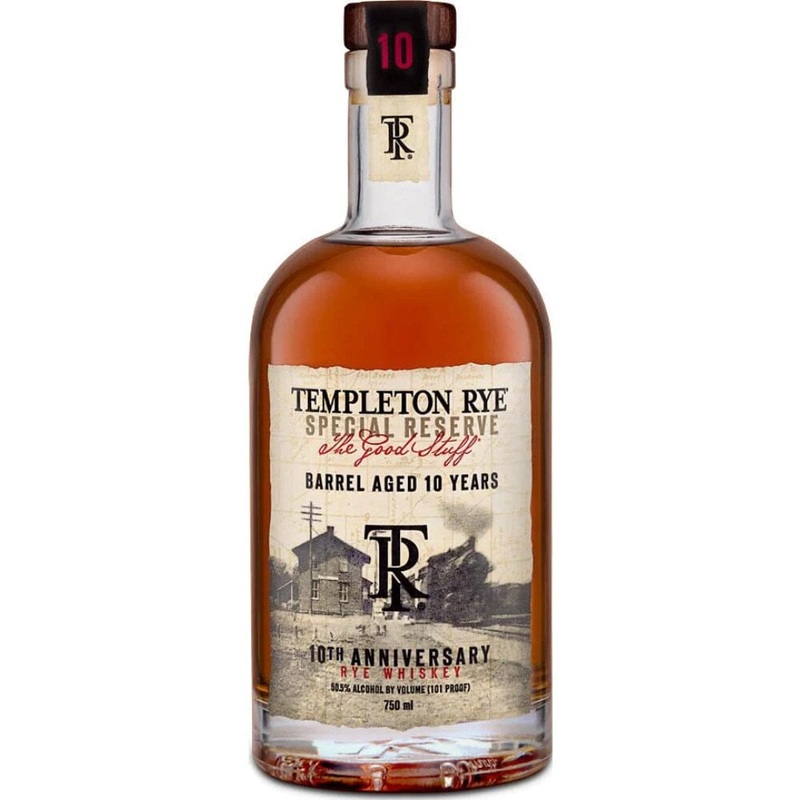 Templeton Rye ‘The Good Stuff’ Special Reserve Tenth Anniversary 10 Year Old Rye