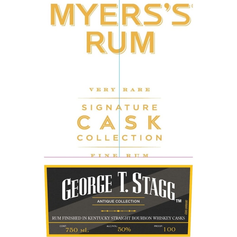 Myerss Rum Signature Cask Collection – George T. Stagg Barrel Finished