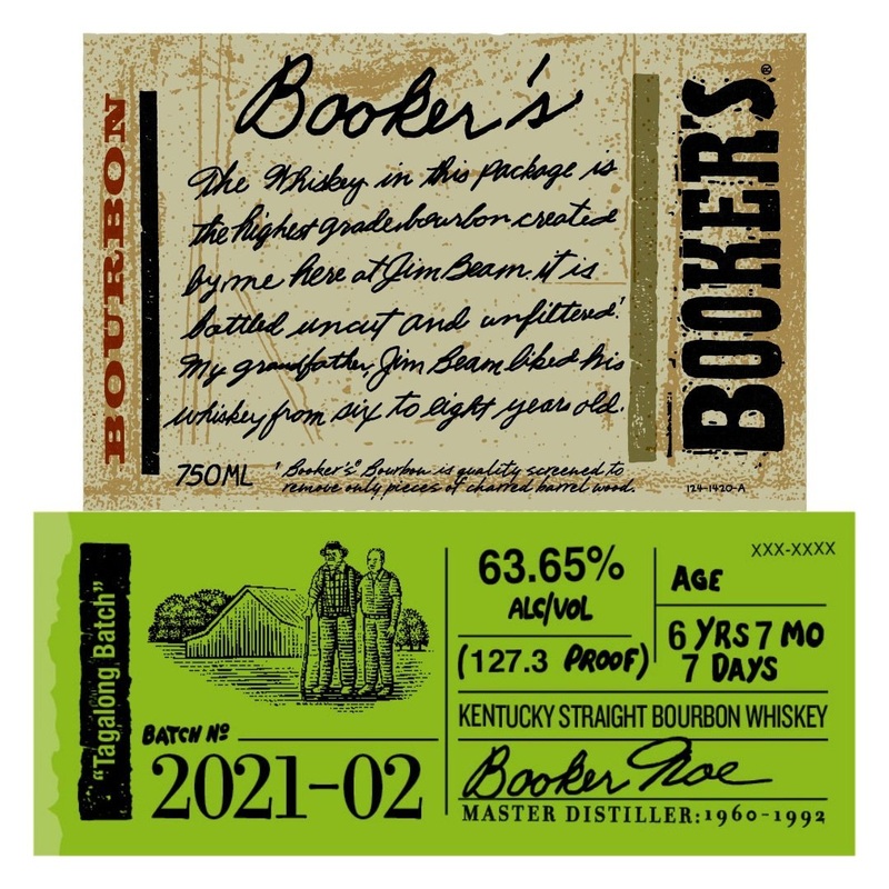 Booker’s Bourbon Tagalong Batch 2021-02