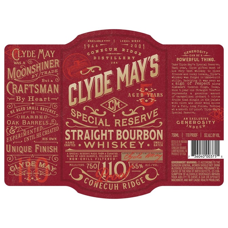 Clyde May’s Special Reserve 5 Year