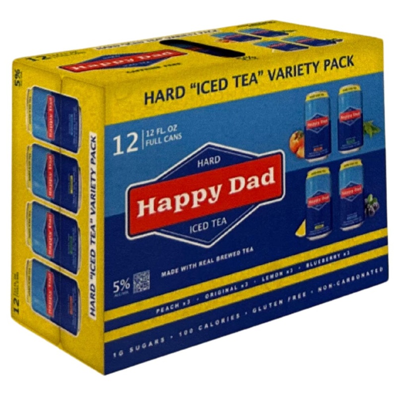 Happy Dad Hard Iced Tea Variety 12PK