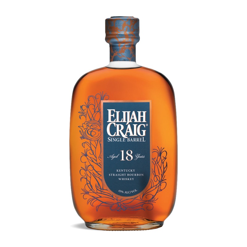 Elijah Craig Single Barrel 18 Year Old Script Bottling in 1999