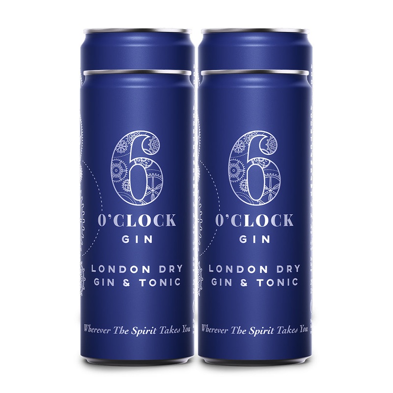 6 O’Clock Gin & Tonic 4 PK