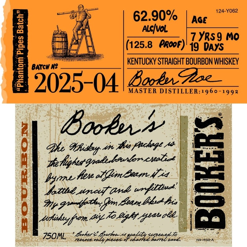 Booker’s Phantom Pipes Batch 2025-04