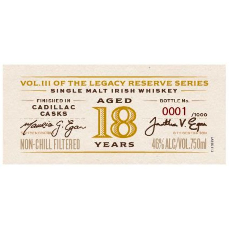 Egan’s Legacy Reserve III 18 Year Old