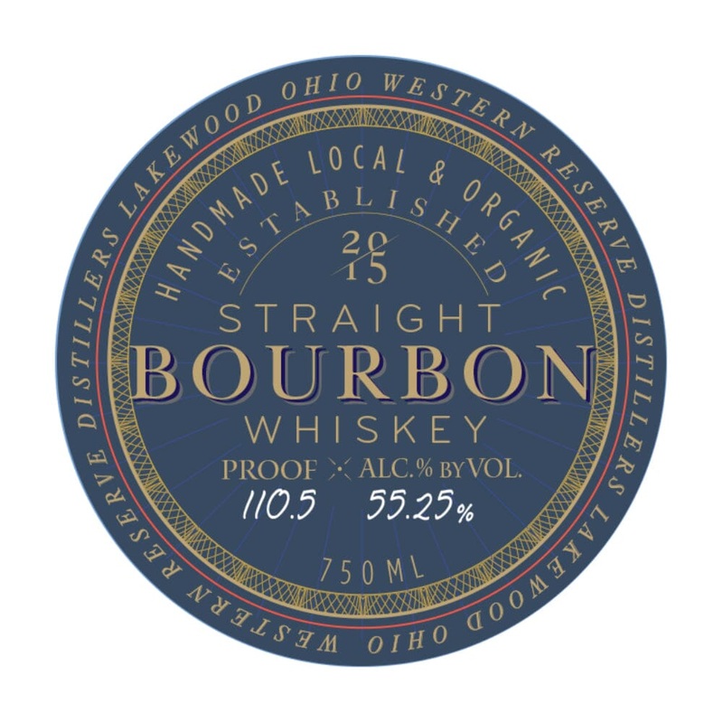 Western Reserve Organic Barrel Proof Straight Bourbon