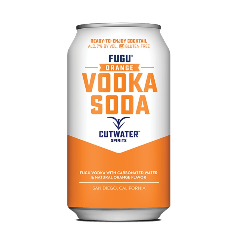 Fugu Orange Vodka Soda (4 Pack – 12 Ounce Cans)