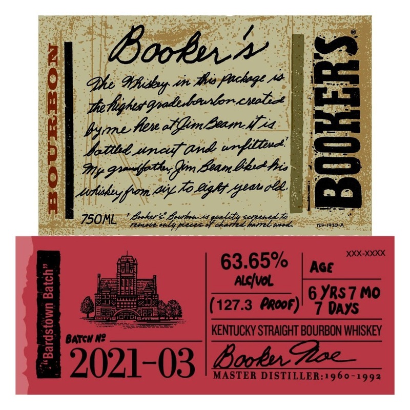 Booker’s Bourbon Bardstown Batch 2021-03