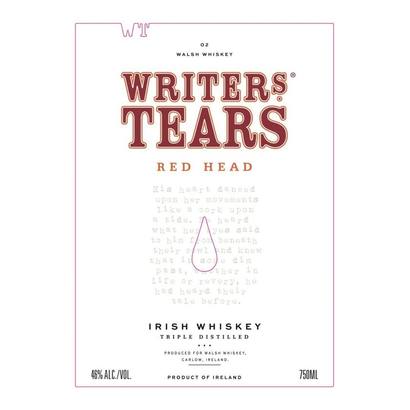 Writer’s Tears Red Head Irish Whisky