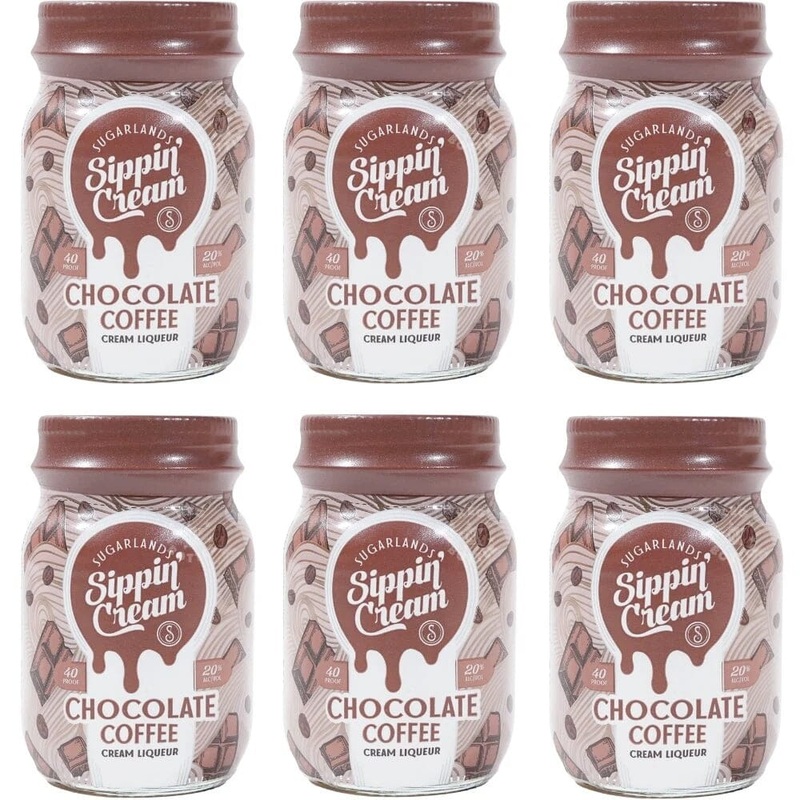 Sugarlands Sippin’ Cream Chocolate Coffee 50ml 6pk