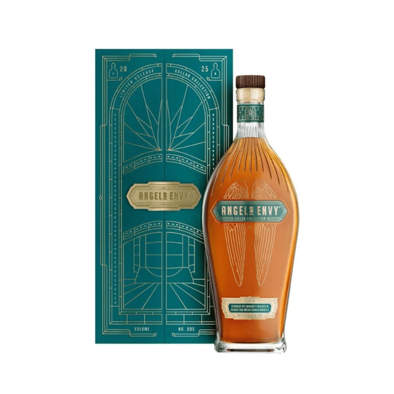 Angel’s Envy Cellar Collection Vol. 5: Straight Rye Finished in French Oak Extra Anejo Tequila Barrels