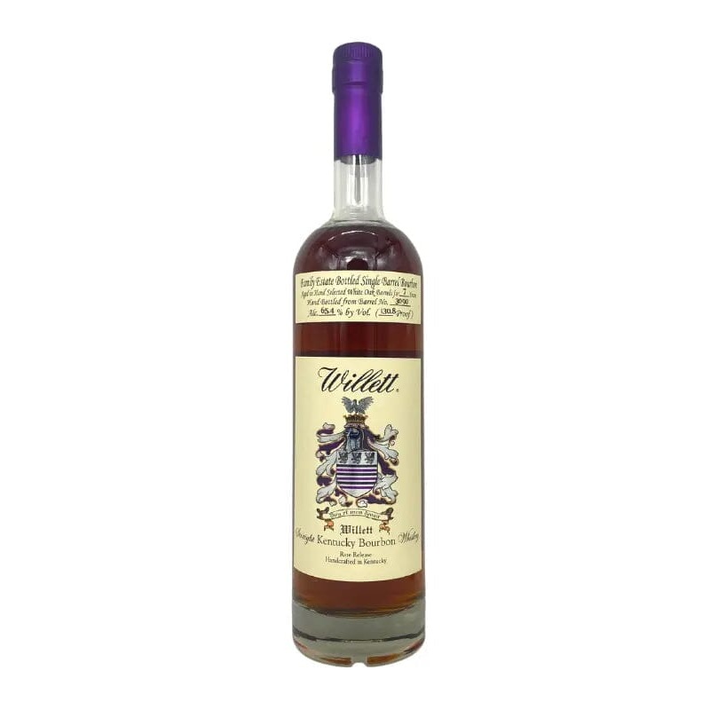 Willett Family Estate Single Barrel Bourbon #3090 7 Year 130.8 Proof Sitting At The Kids Table