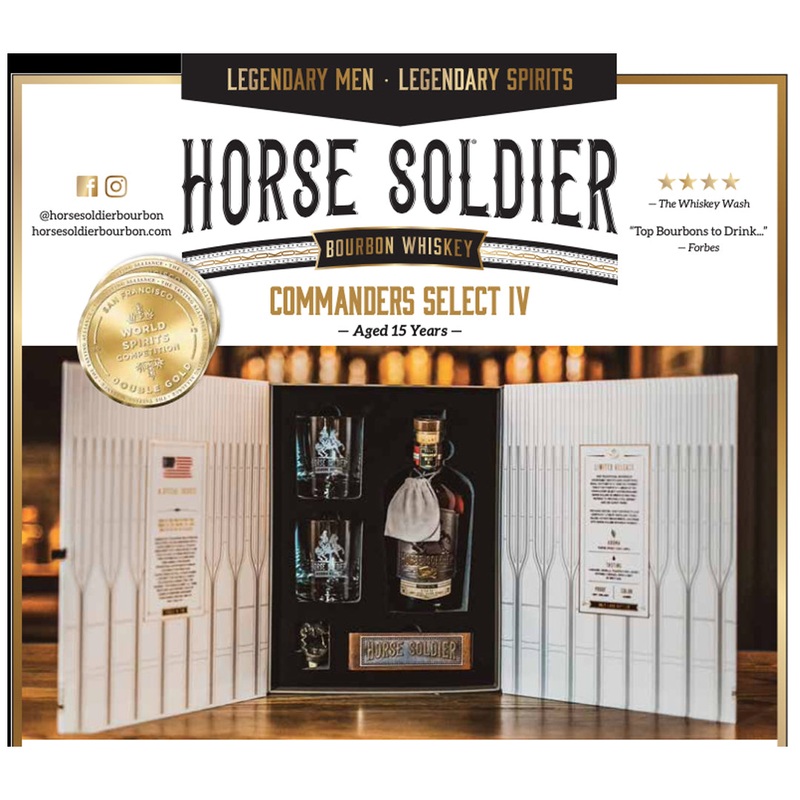 Horse Soldier 15 Years Old Commanders Select IV Bourbon Whiskey