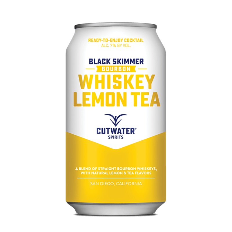 Black Skimmer Whiskey Lemon Tea (4 Pack – 12 Ounce Cans)